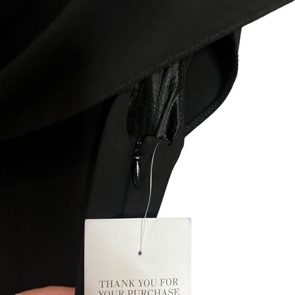 NWT! Patra black short sleeve bead detail dress. Size 12 - Picture 4 of 11